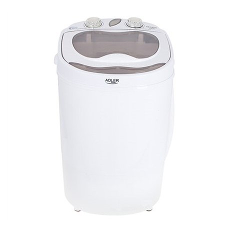 Adler | AD 8055 | Mini washing machine | Top loading | Washing capacity 3 kg | RPM | Depth 37 cm | Width 36 cm | White - 2